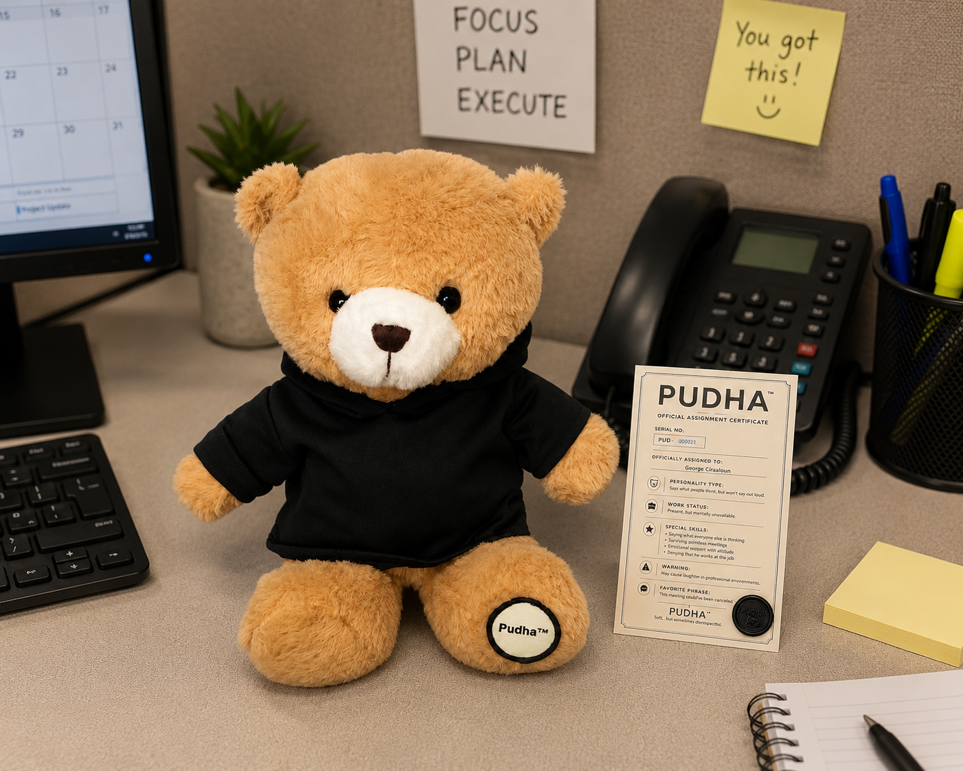 Pudha ™ – Talking Plush Teddy Bear